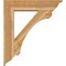 Ekena Millwork Legacy Traditional Rough Sawn Bracket w/ Offset Brace, Western Red Cedar, 8"W x 34"D x 38"H BKT0806X34X38LEC01RWR - alternate 2